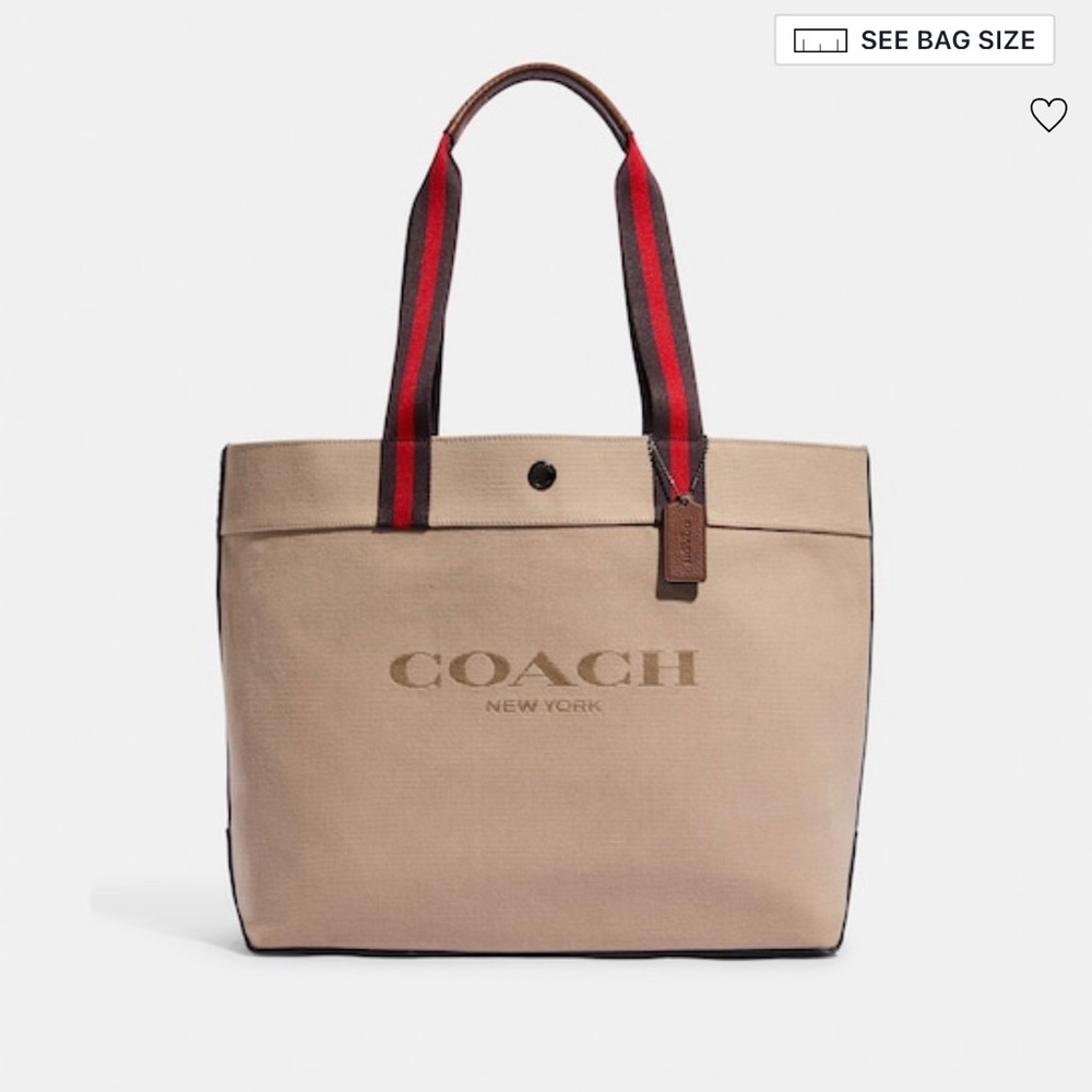 Coach 38 canvas big tote can ship off poshmark for 150 plus shipping
